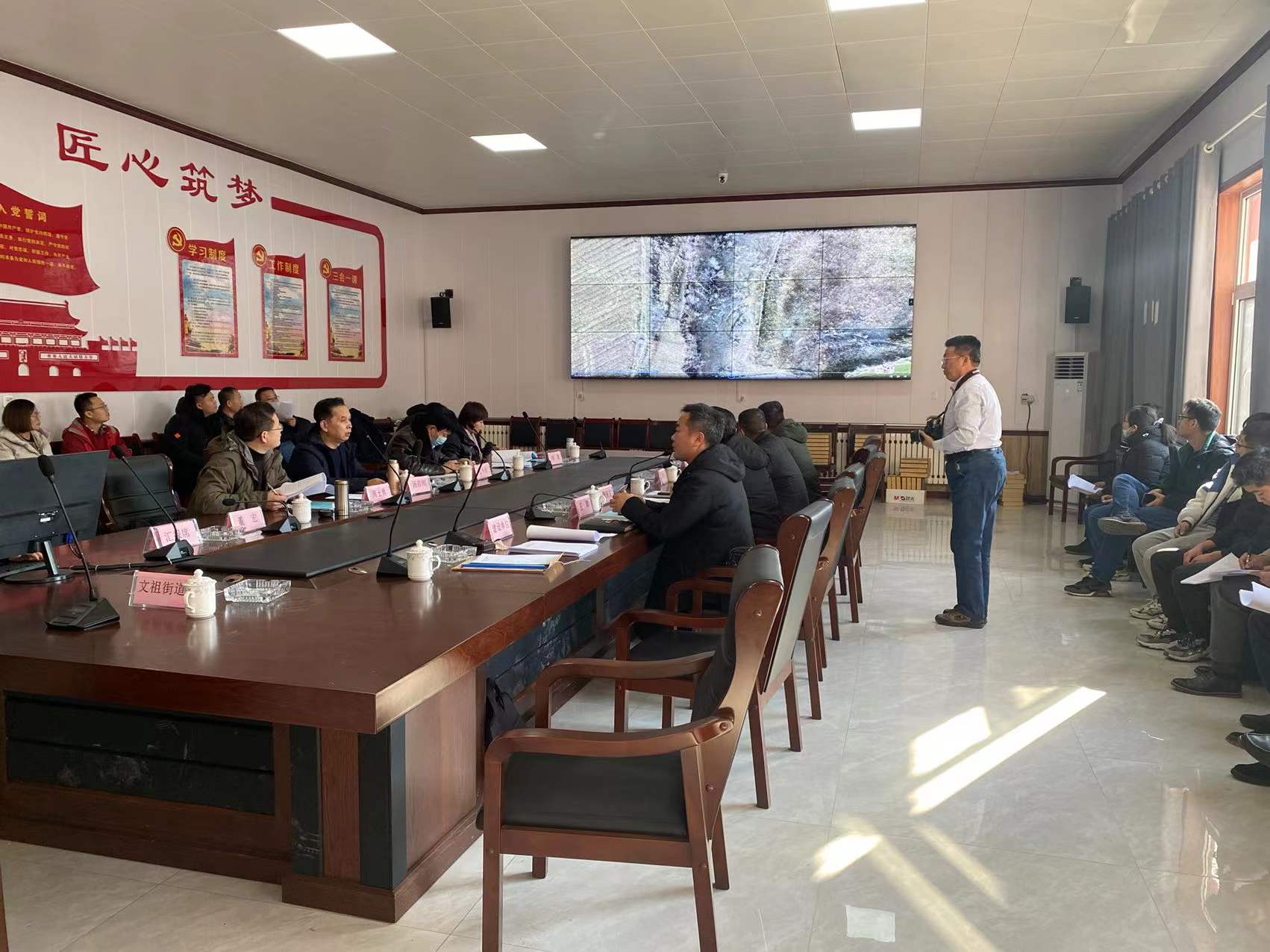 济南市章丘区小流域水土保持综合治理工程竣工验收会议(图2)